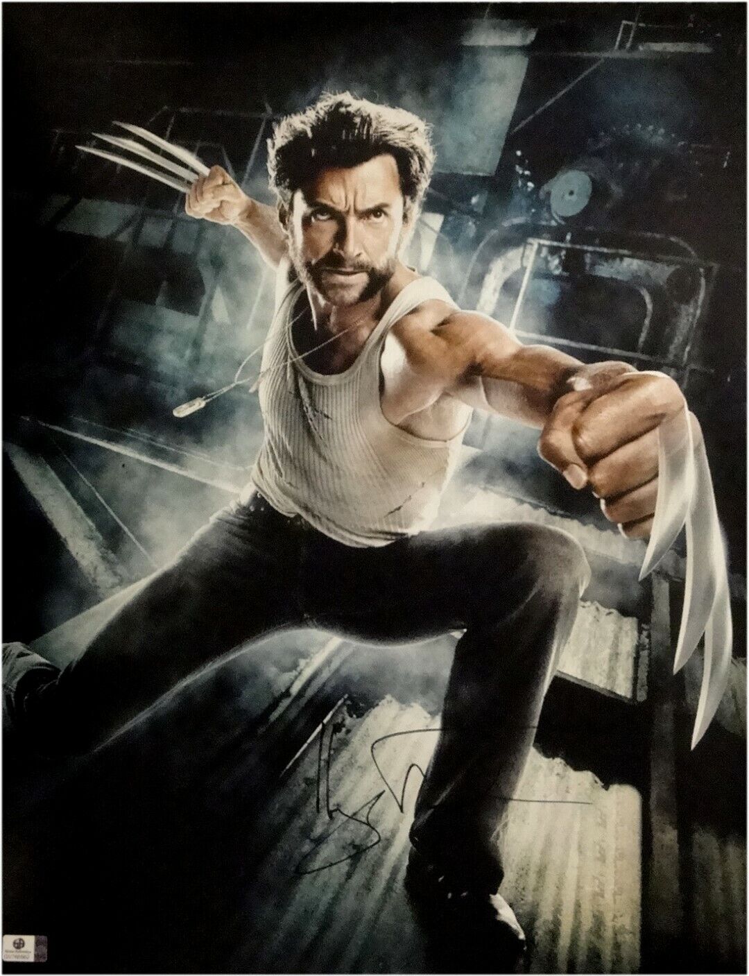 Hugh Jackman Hand Signed Autographed Huge 16x20 Photo Poster painting X-Men Wolverine GA 766962