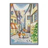 Welcome the New Year -14CT Stamped Cross Stitch Kit(34*48cm)