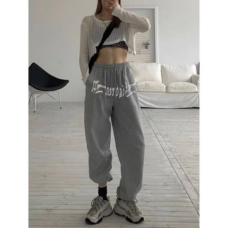 Fongt Streetwear Joggers Sweatpants Women Baggy Harajuku Hippie Gray Sports Pants Korean Style Oversize Casual Loose Trousers