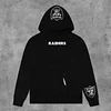 Raiders Print Long Sleeve Hoodies