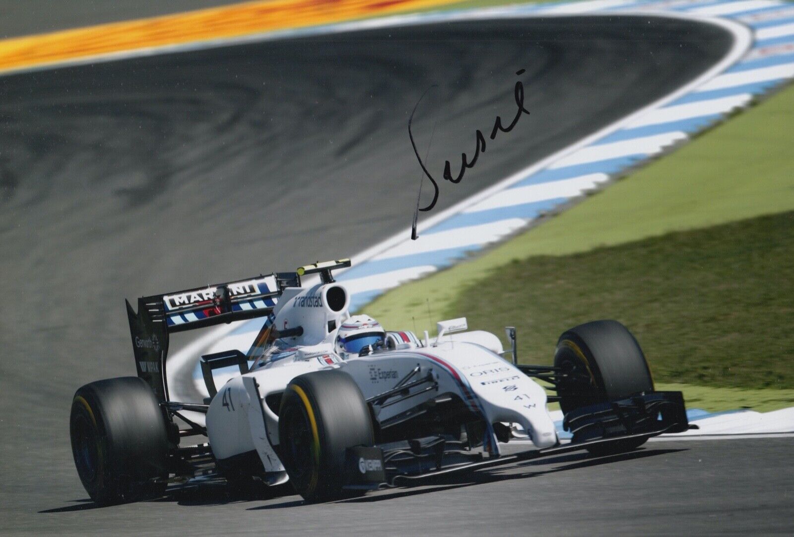 Susie Wolff Hand Signed 12x8 Photo Poster painting F1 Autograph Williams 2