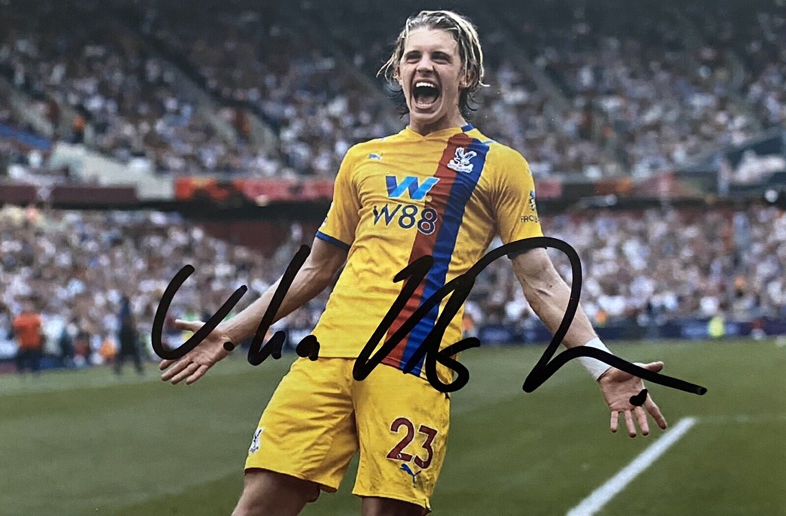 Conor Gallagher Genuine Hand Signed Crystal Palace 6X4 Photo Poster painting, See Proof