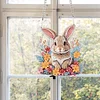 Lapin de Pâques couronne-bricolage pendentif