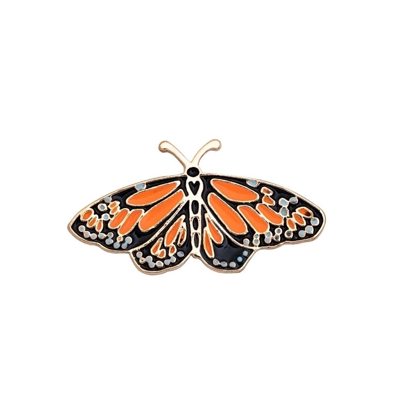 Retro Pin Butterfly Alloy Enamel Unisex Brooches