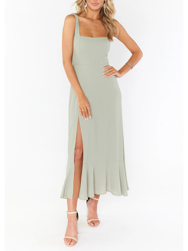 Mature Women Casual Summer Elegant and Fashionable Vacation Dress
