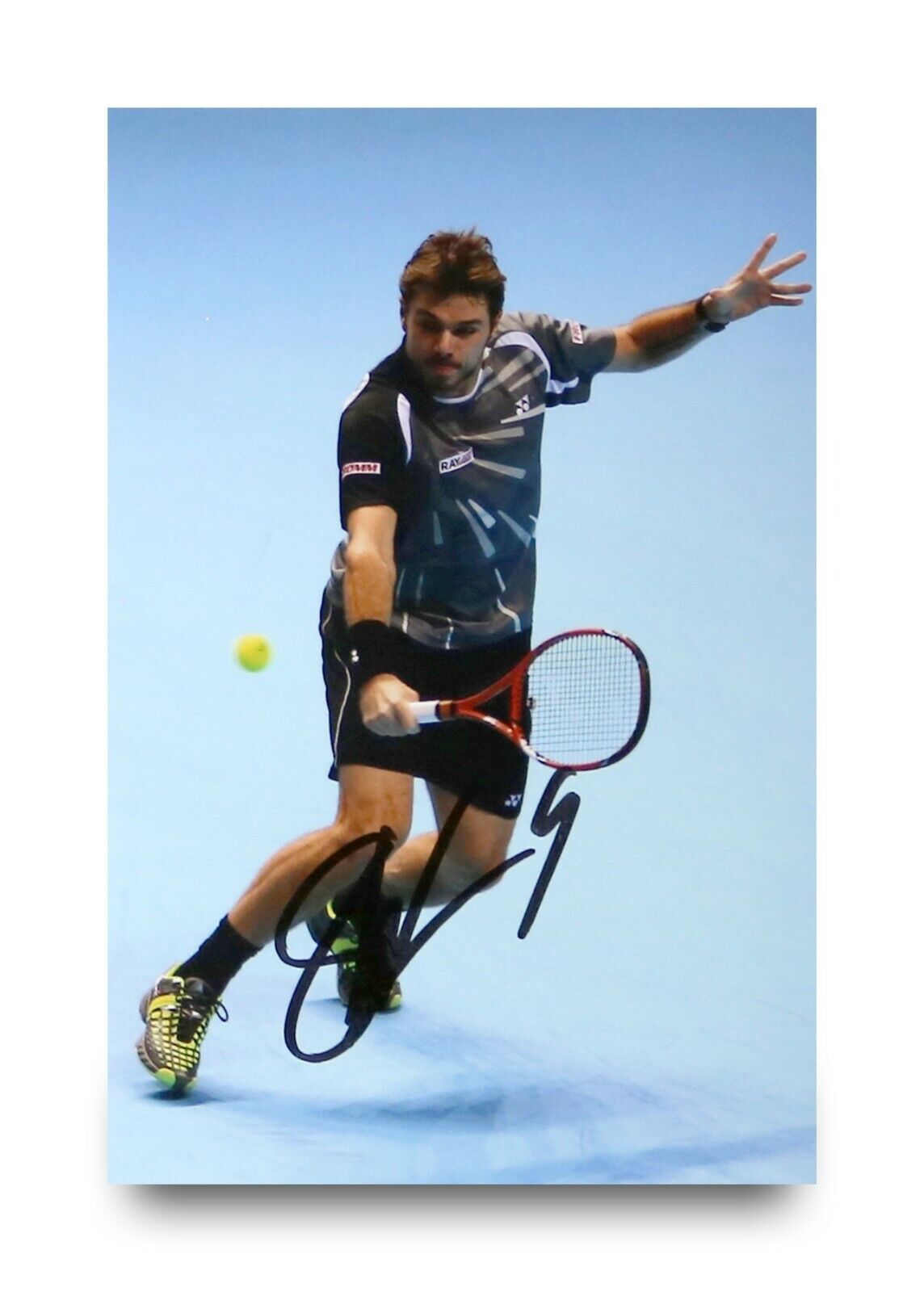 Stan Wawrinka Signed 6x4 Photo Poster painting Tennis Champion ATP Grand Slam Autograph + COA