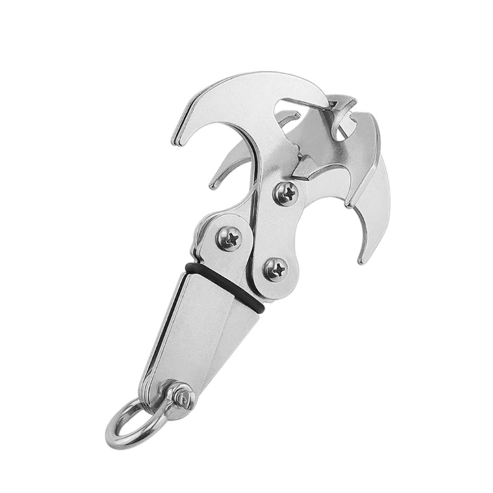 

Stainless Steel Survival Grappling Hook Multifunctional Outdoor Claw Tools, 501 Original