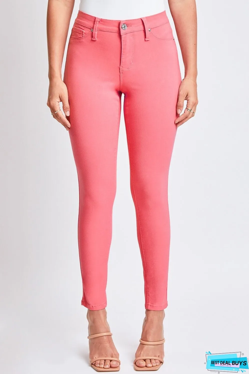 YMI Jeanswear Full Size Hyperstretch Mid-Rise Skinny Jeans