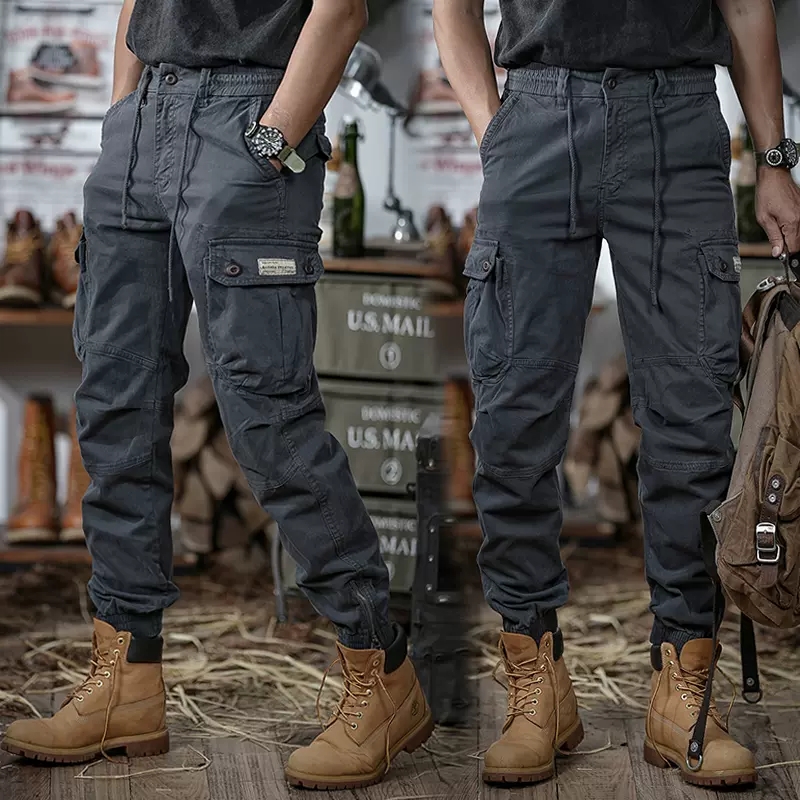 Plus Size American-style Vintage Cargo Pants DANRRIO.COM DANRRIO