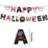 DIY Diamond Painting Halloween Banner Kit, 26 PCS "Happy Halloween" Glitter Letter Flags with Characters, Handmade Sparkling Bunting Garland for Home Party Wall Decoration