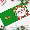 12Pcs Diamond Painting Owl Santa Claus Greeting Card Set with Envelope