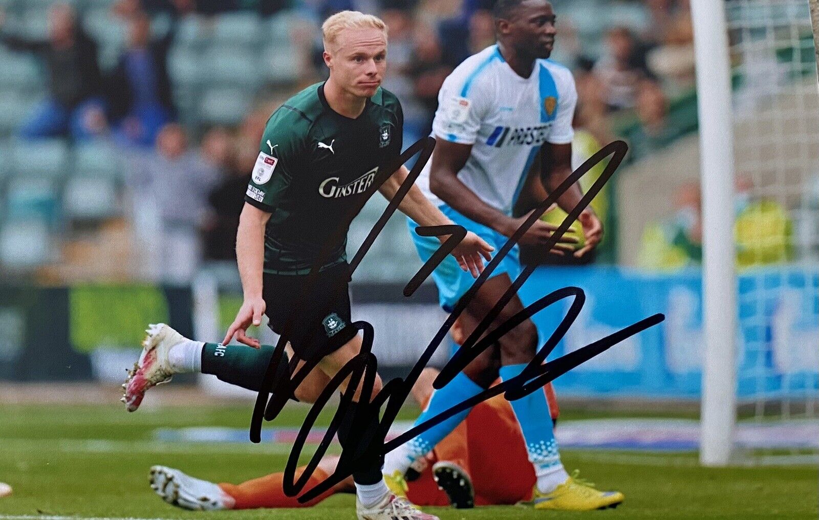 Ryan Broom Genuine Hand Signed Plymouth Argyle 6X4 Photo Poster painting 2