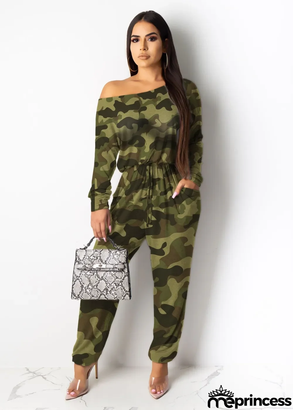 Sexy Casual Printed Jumpsuit