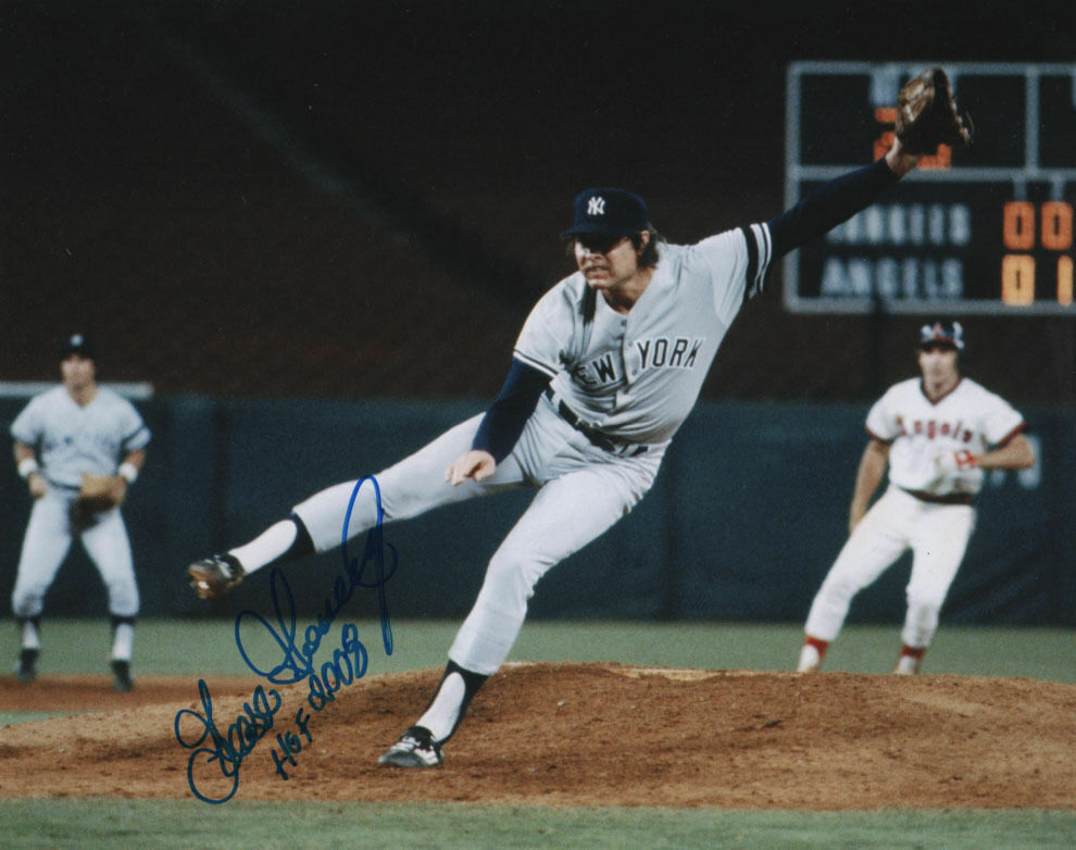 Rich Gossage 8 x10 Autographed Signed Photo Poster painting ( Yankees HOF ) REPRINT