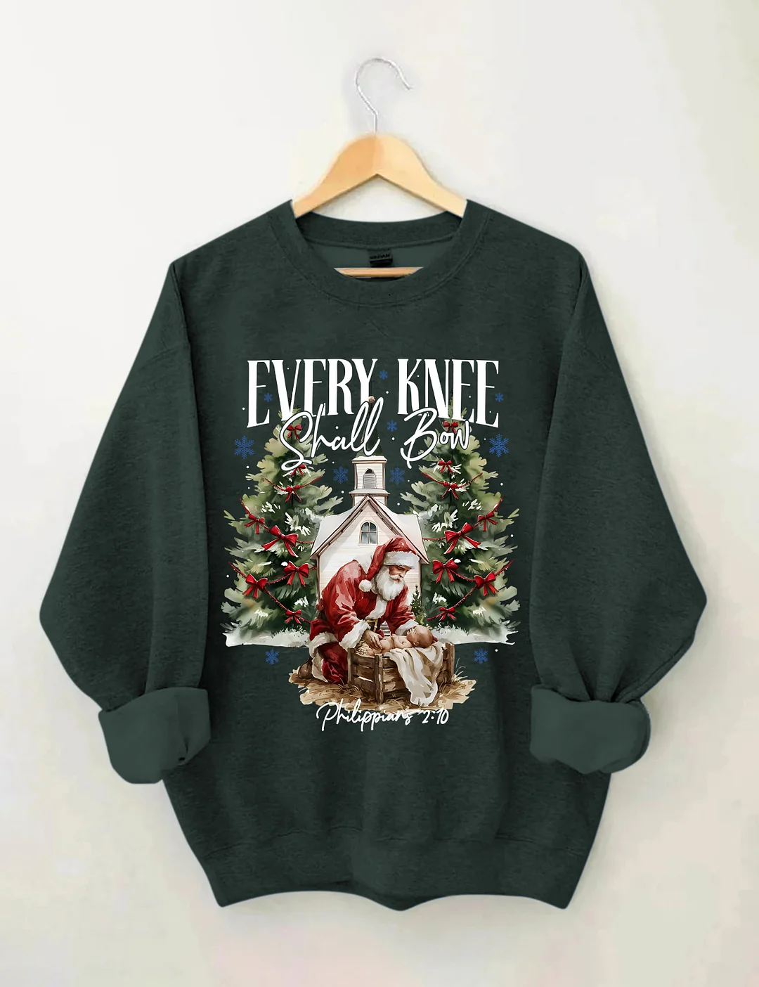 Every Knee Shall Bow Sweatshirt