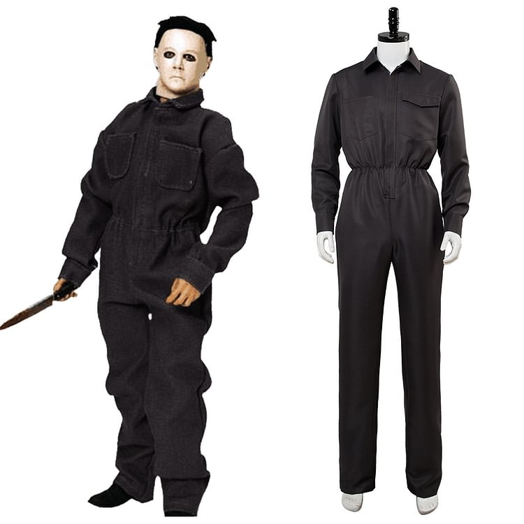 2021 Movie Horror Movie Halloween Kills Michael Myers Jumpsuit Cosplay Costume