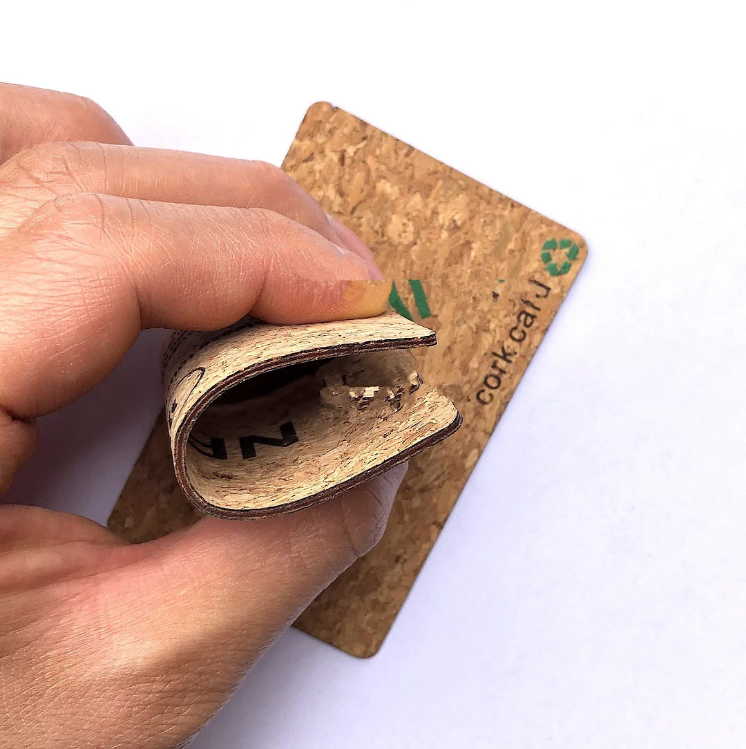 Recycle Everything High Quality custom NFC Kork Card