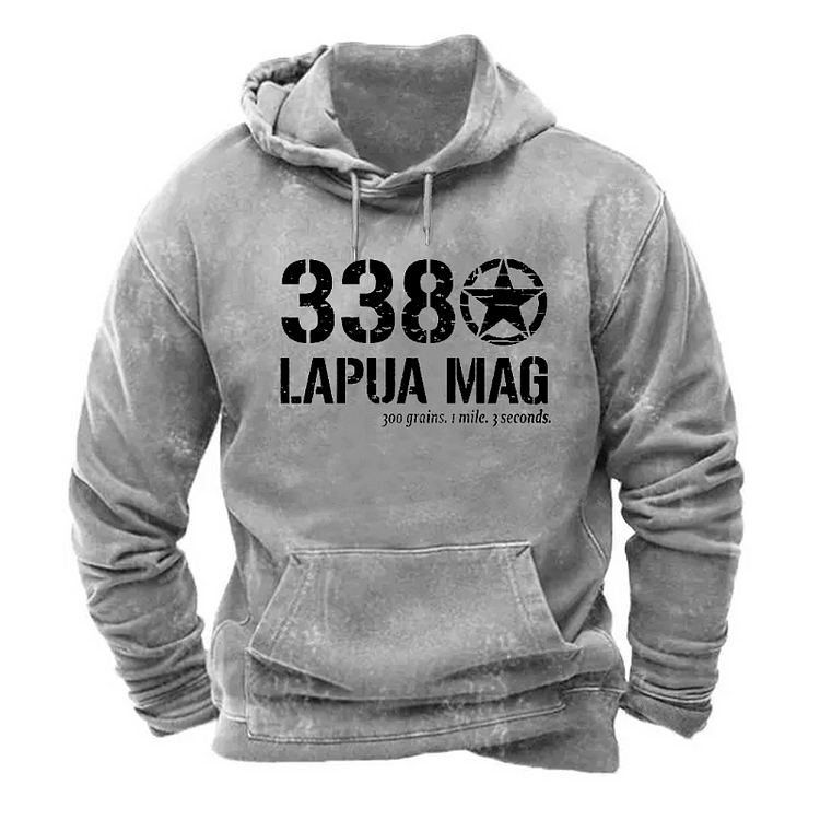 338 Lapua Mag 300 Grains 1 Mile 3 Seconds Hoodie
