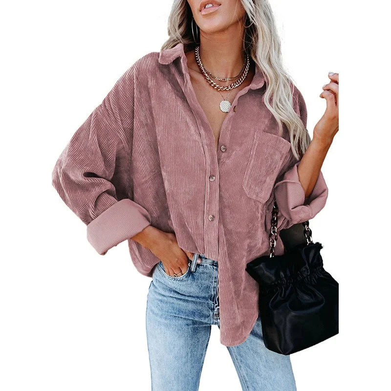Women's Corduroy Shirt Jacket