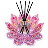 Kits de peinture en diamant maison Lotus avec porte-bougiers Kit de porte-bougeoir pour peinture en diamant Kit porte-bougeoir en diamants Peintures de chandeliers pour aromath&eacute;rapie et d&eacute;coration int&eacute;rieure