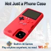 Case Cover For iPhone With 36 Classic Retro Games