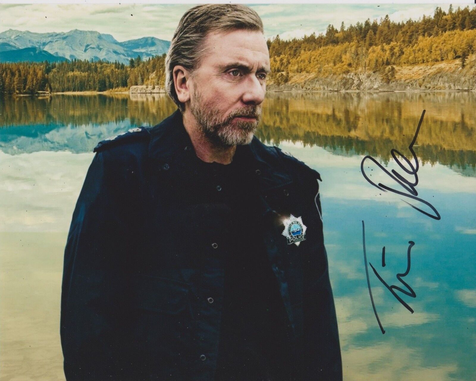 Tim Roth Signed Tin Star 10x8 Photo Poster painting AFTAL