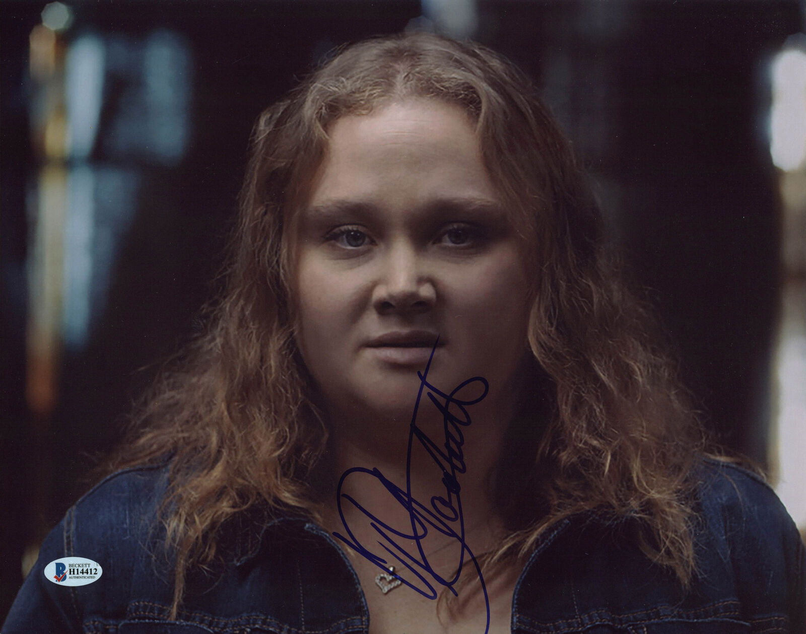 Danielle MacDonald Bird Box Authentic Signed 11x14 Photo Poster painting Autographed BAS #H14412