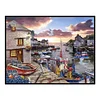Seaside Town-11CT Stamped Cross Stitch-40*50cm