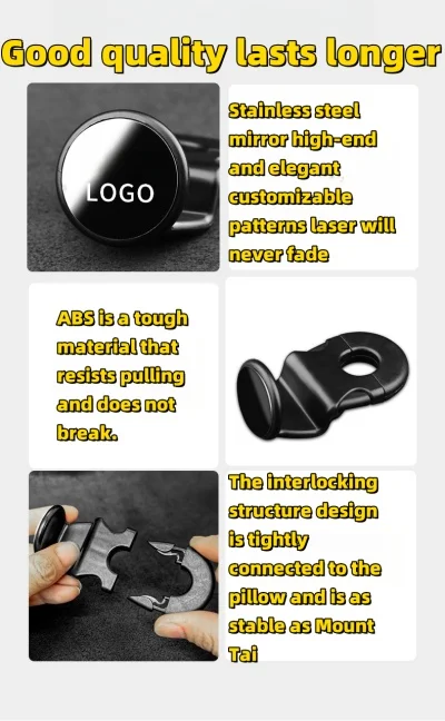 Car Seat Back Small Hook For In-car Storage