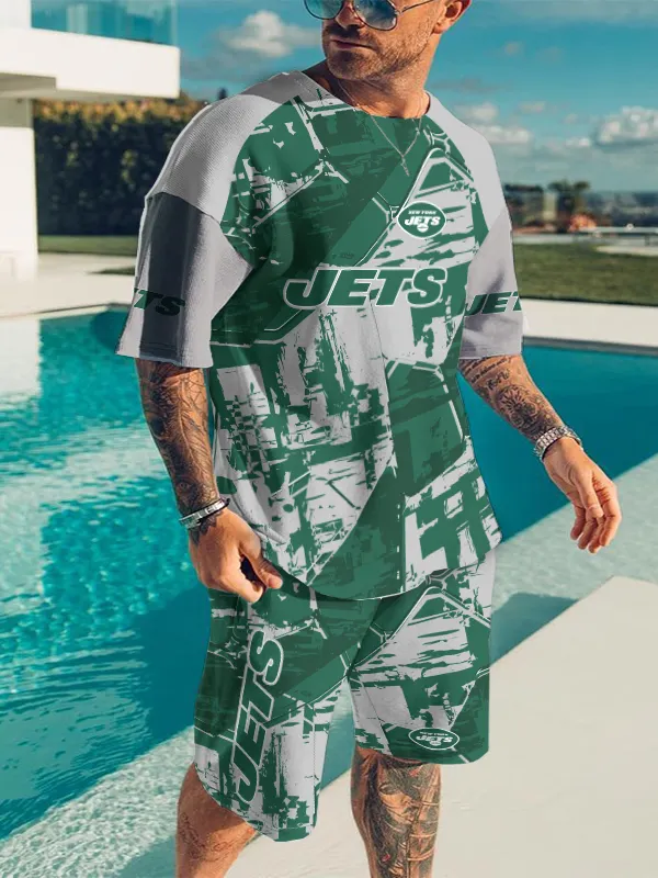 New York Jets Limited Edition Top And Shorts Two-Piece Suits