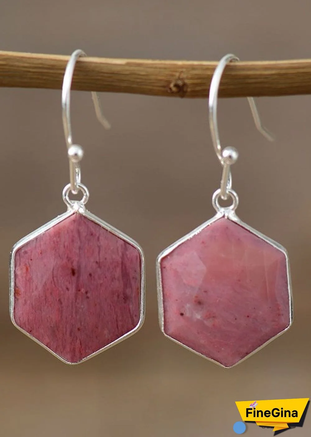 Boho Earrings, Dangle Earrings, Blue Apatite