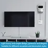 Wall Mount Acrylic Bracket Adhesive Wall Shelf for Eufy Security Indoor Cam S350