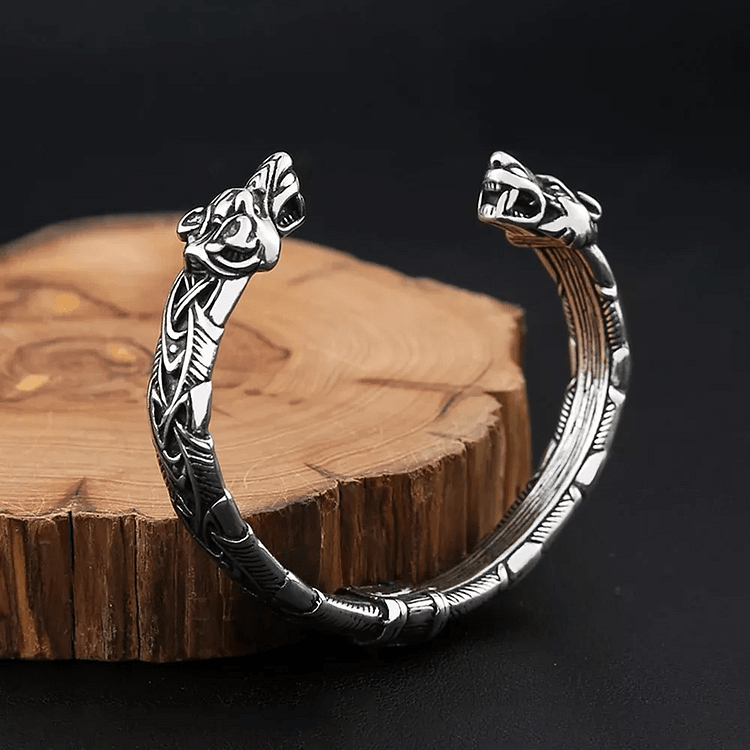 Coutureaura Fenrir The Wolf Handcrafted Bracelet