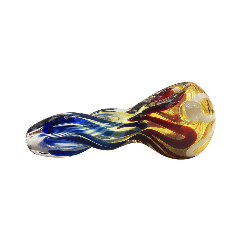 Amazing Color Glass Hand Pipe Spoon Pipes Bowl