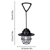 LED Camping Hanging Lamp USB Charging IPX4 Waterproof Lantern for Hiking Fishing