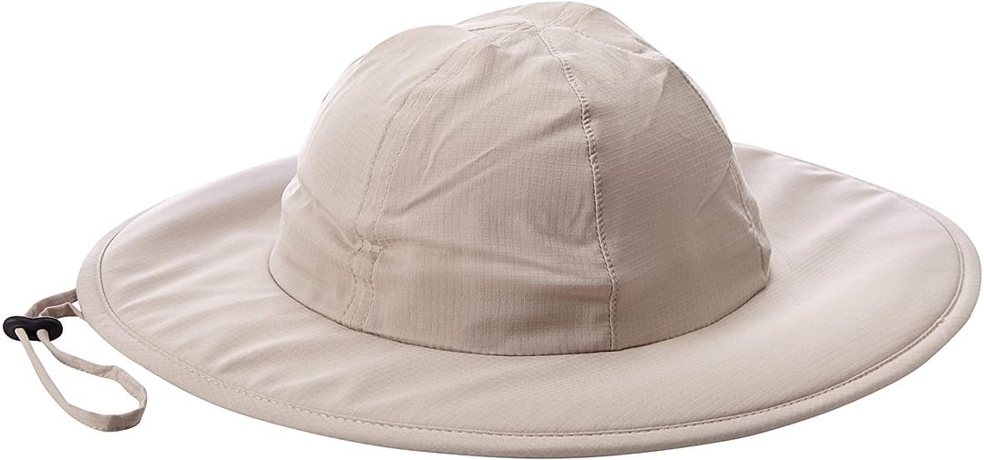 Women's Sun Goddess Booney Hat, Moisture Wicking Fabric, UV Sun Protection (Fossil One Size)