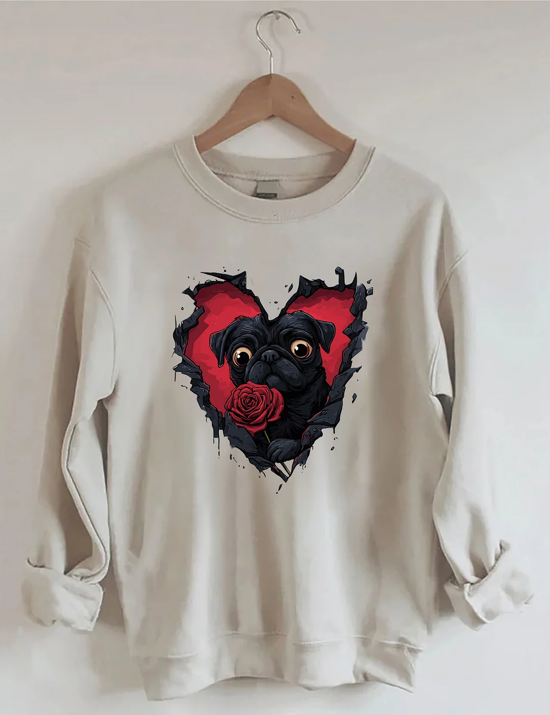 Dog Lover Valentine Sweatshirt