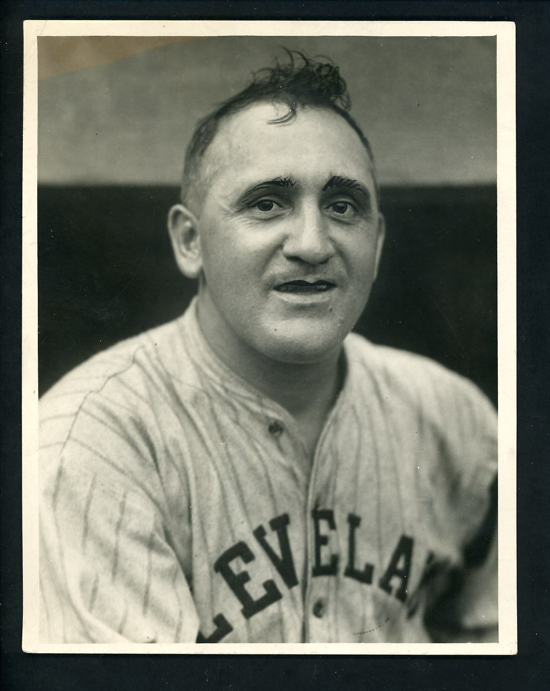 Lee Fohl circa 1916 Type 1 Charles Conlon Press Photo Poster painting Cleveland Indians Manager