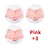 Guraa CINVIK 3Pcs Lace Panties Sexy Woman Underwear Floral Lingerie Soft Female Briefs High-Waist Breathable Panties Comfort Tangas