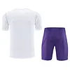 2025/2026 Real Madrid Pre-Match Training White Shirt+Shorts 1:1 Thai Quality