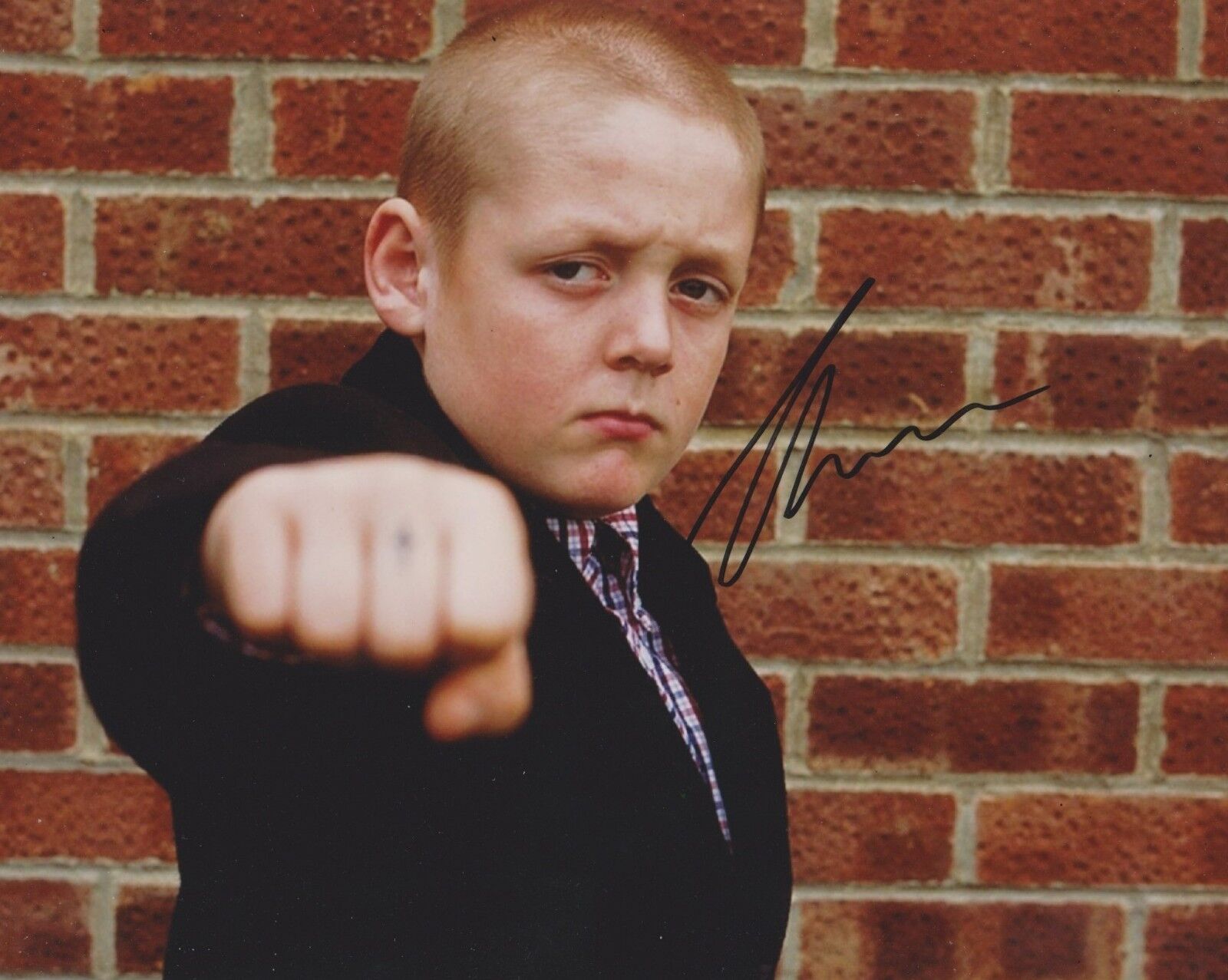 Thomas Turgoose Signed This Is England 10x8 Photo Poster painting AFTAL