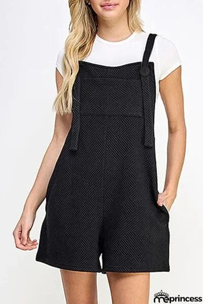 Textured Overall with Pockets