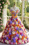 Luxury AB Velvet Diamond Painting Kit - Wedding Dress