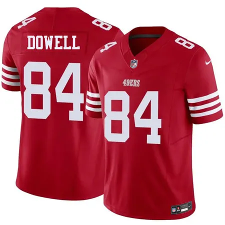 Men's San Francisco 49ers #84 Colton Dowell Red 2026 Vapor F.U.S.E. Untouchable Limited Jersey