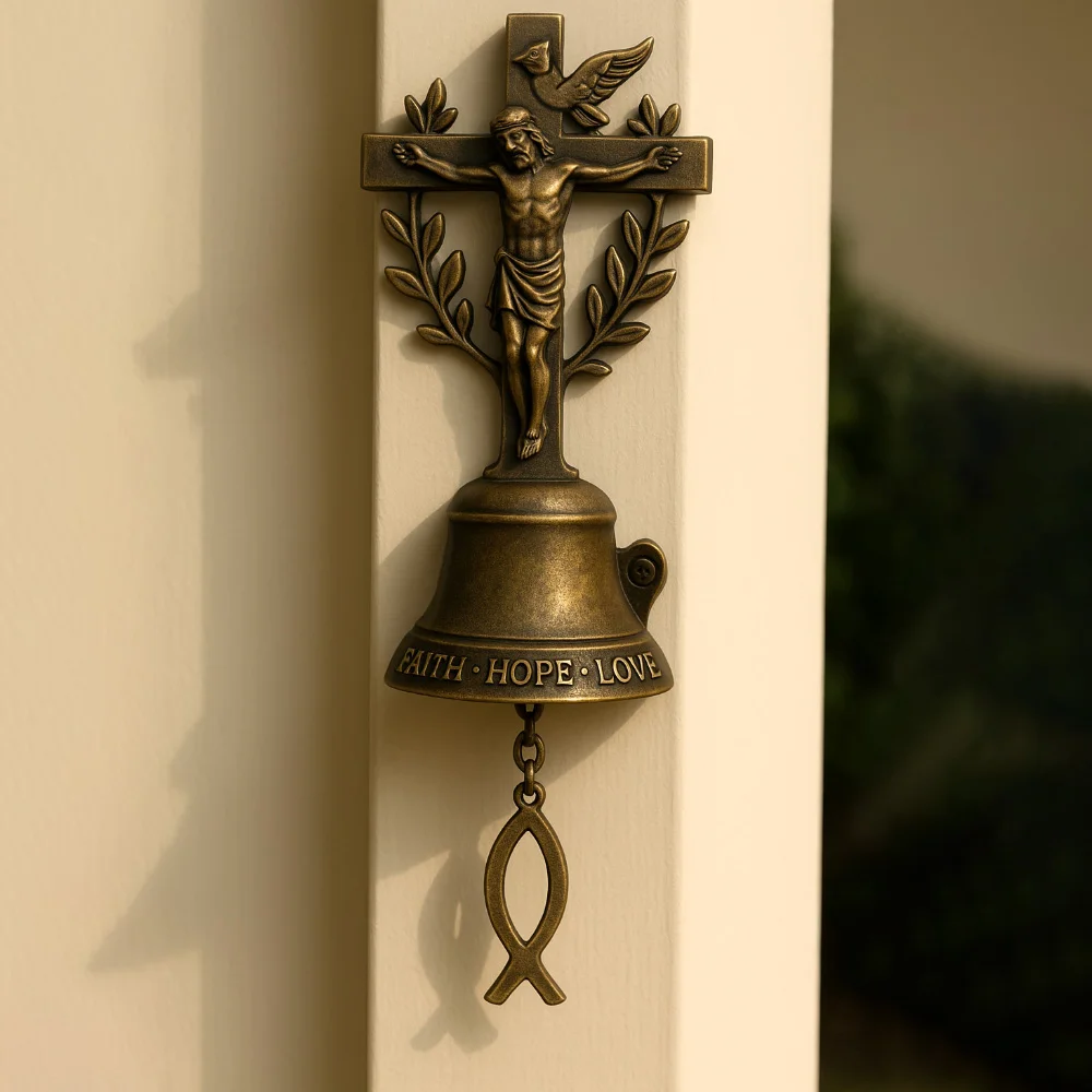 Christian-themed Wall Bell
