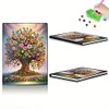 DIY Special Shaped Tree Of Life 50 Pages Diamond Painting Notebook Kit