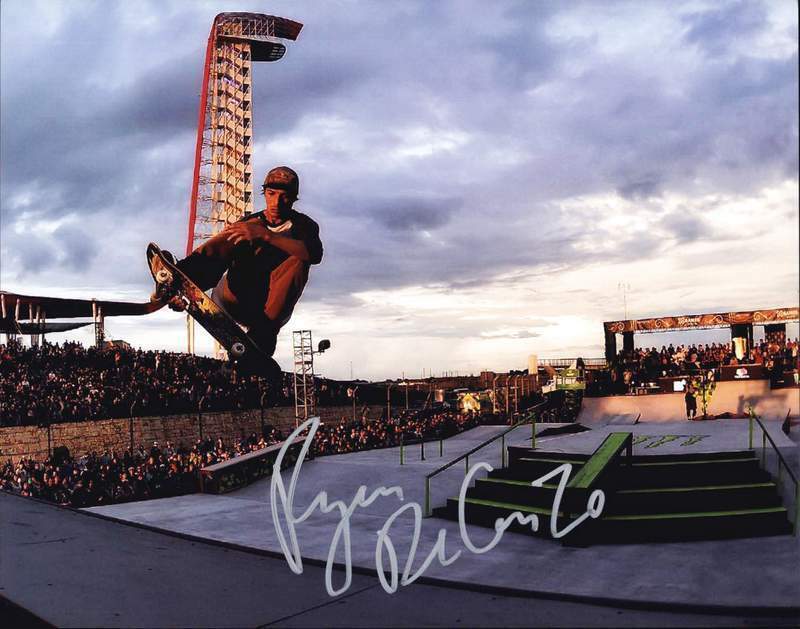 Ryan Decenzo authentic signed skateboarding 8x10 Photo Poster painting W/Cert Autographed A0044