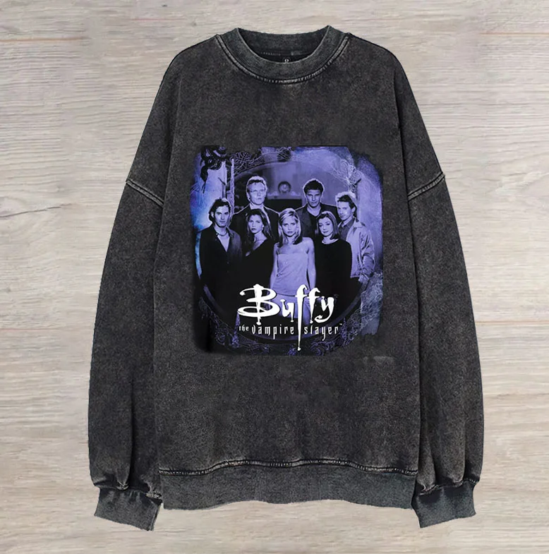 Buffy The Vampire Slayer Vintage Batik Sweatshirt