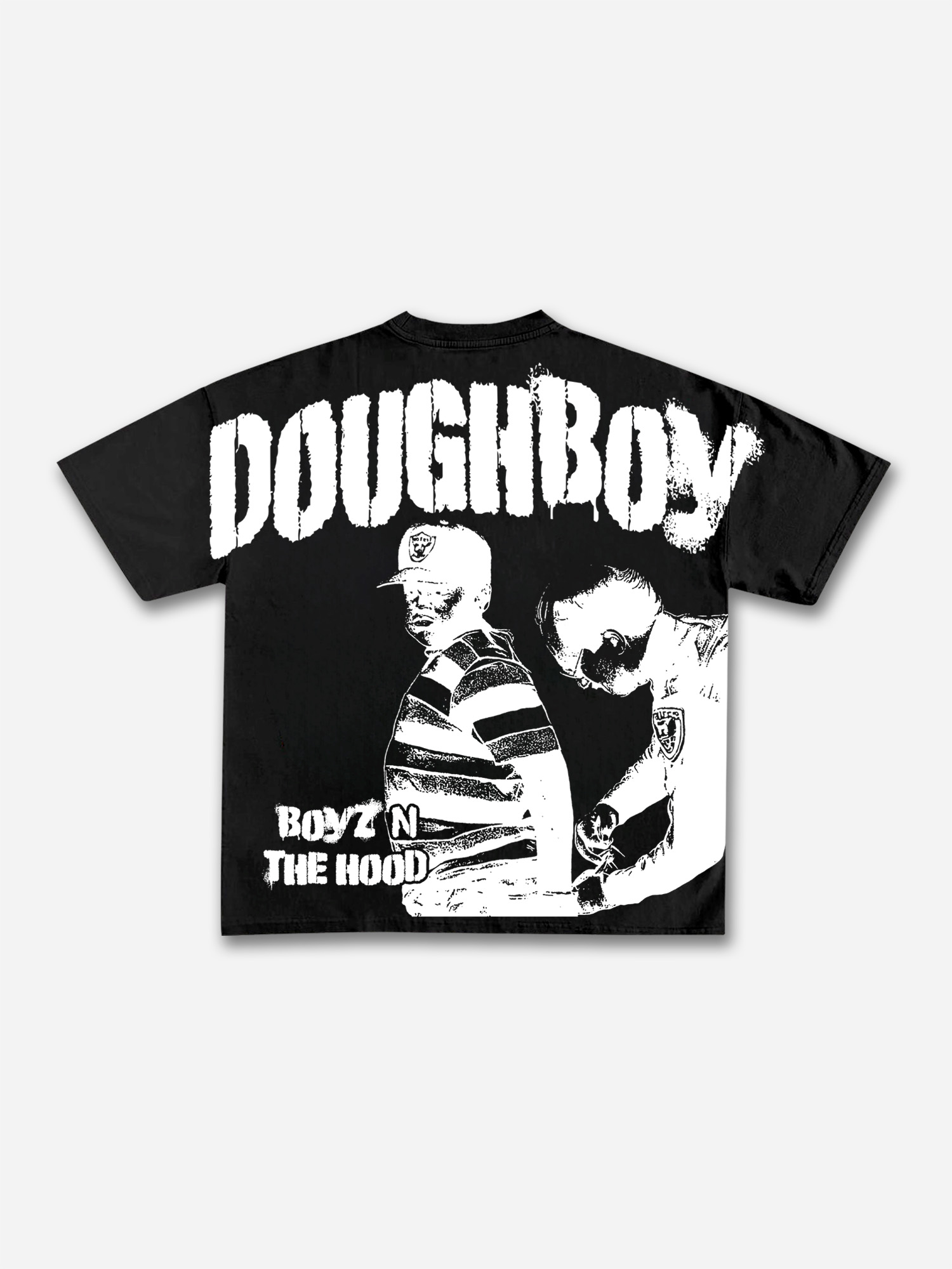 Boyz N The Hood Vintage Aged Graphic Cotton T-shirt