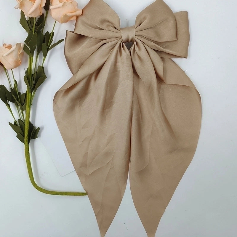 Women’s Minimalist Bow Knot Cloth Hair Clip